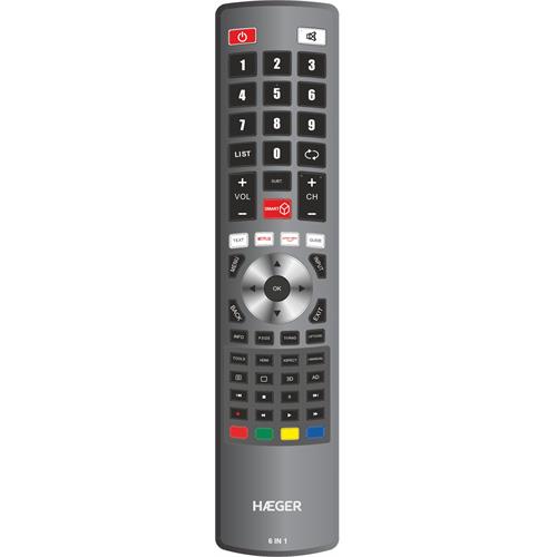 TELECOMANDO UNIVERSAL HAEGER UR006.002A ( SILVER  - FUNCIONA IMED