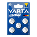MICRO PILHA BOTÃO LITHIUM CR2032 3V VARTA (BLÍSTER 5 UNID.) Ø20,0