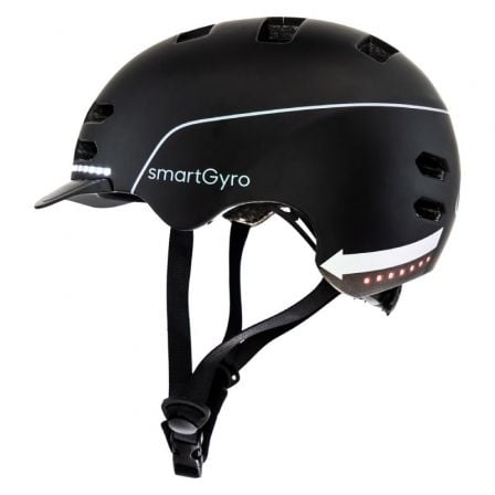 CASCO PARA ADULTO SMARTGYRO HELMET TAMAÑO L NEGRO