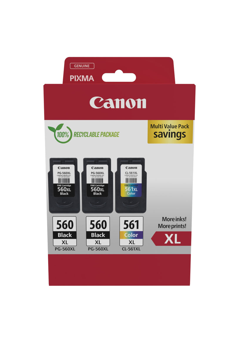 Canon 3712C009 tinteiro 3 unidade(s) Original Rendimento alto (XL