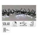 GRINALDA SOLAR RECARREGÁVEL 768 LEDS INTERMITENTES BRANCO FRIO, 1