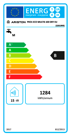 Ariston Pro1 Eco Multis 100 Dry EU Vertical Tanque (armazenamento