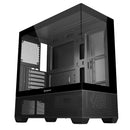 UNYKACH REVELAT BLACK CAJA ATX, MICRO ATX, ITX - FRONTAL Y LATERA