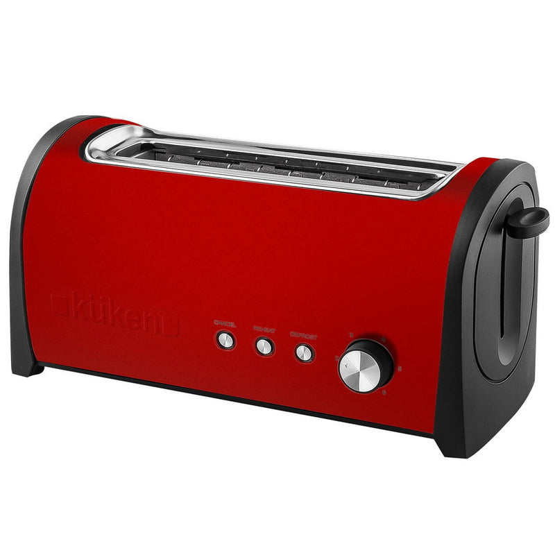 TOST. KUKEN 33779 1000W 1R LARGA VINTAGE RED