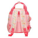 MOCHILA ESCOLAR DISNEY MINNIE FLORALS 28CM ROSA