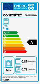 CONFORTEC FORNO MULTIFUNCOES 69LT DISP.DIGITAL INOX A