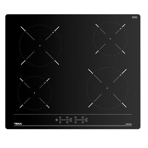 Teka IBC 64000 TTC Preto Embutido 60 cm Placa com zona de indução