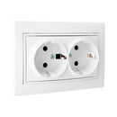 TOMADA DUPLA T/TL COM OBTURADOR 16A 250V SOLERA ERP60/2U