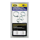 SET DE 40 ABRAÇADEIRAS VARIAS
