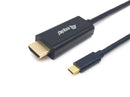 Equip 133413 adaptador de cabo de vídeo 3 m USB Type-C HDMI Type