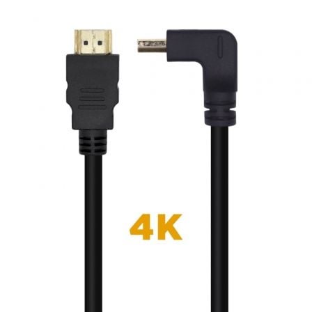 AISENS A120-0456 cabo HDMI 1 m HDMI Type A (Standard) Preto