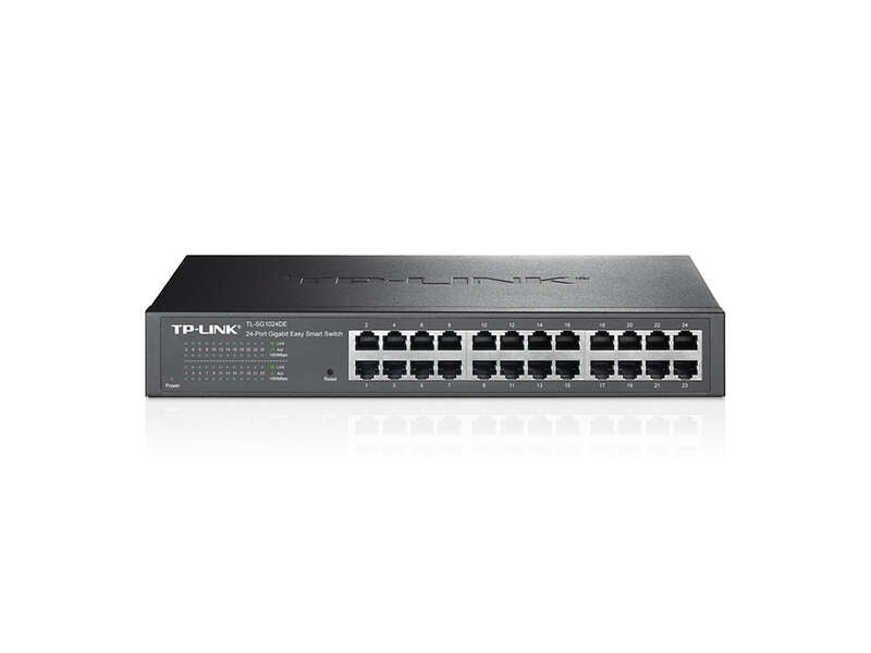 SWITCH TP-LINK 24 PORTAS EASY SMART GIGABIT -TL-SG1024DE