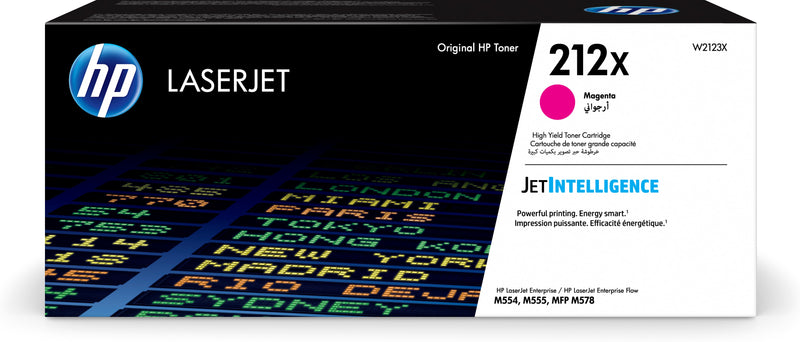 TONER ORIGINAL HP 212X HIGH YIELD MAGENTA