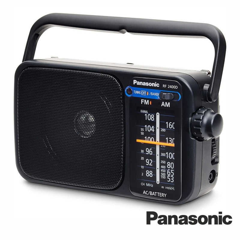 RADIO PORTÁTIL PANASONIC RF-2400DEG-K NEGRA