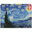 EDUCA - PUZZLE 1000 A NOITE ESTRELADA, VINCENT VAN GOGH 19263