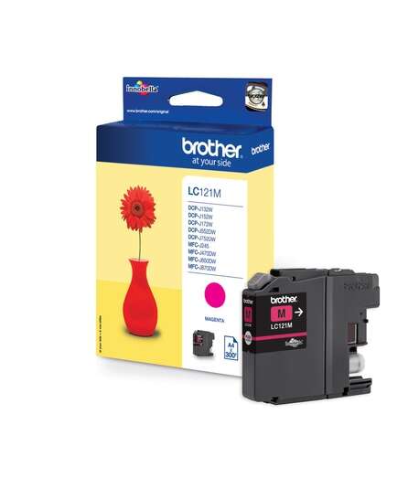 Brother LC-121M tinteiro 1 unidade(s) Original Magenta