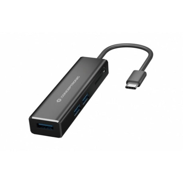 Conceptronic DONN08B hub de interface USB 3.2 Gen 1 (3.1 Gen 1) T