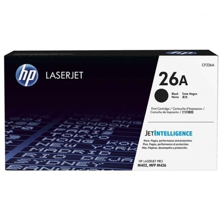 HP Toner LaserJet original 26A preto