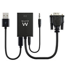 Ewent EW9866 cabo DisplayPort 2 m Mini DisplayPort Preto