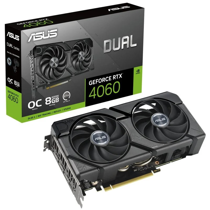 ASUS Dual -RTX4060-O8G-EVO NVIDIA GeForce RTX 4060 8 GB GDDR6