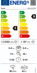 MÁQUINA DE LAVAR E SECAR ROUPA BOSCH WNA13401ES 9/5KG