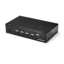 StarTech.com SV431HDU3A2 chaveador KVM Montagem em prateleira Pre