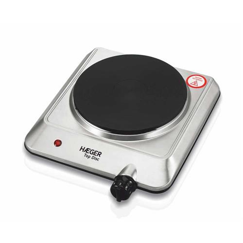 PLACA HAEGER EL.1500W.1Z.INOX-TOPDISC