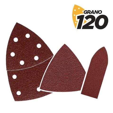 BLIM PACK DE 9 LIJAS CON VELCRO PARA LIJADORA BL0137 - GRANO 120