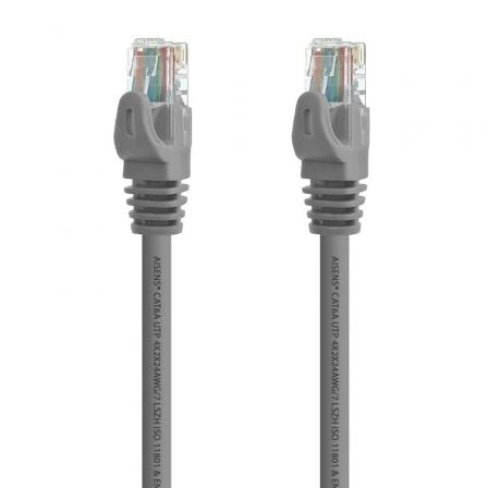 AISENS A145-0328 cabo de rede Cinzento 3 m Cat6a U/UTP (UTP)