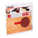 DISCO DE LIXA Ø180 MM G240, BLISTER 5 UN