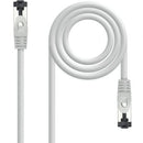 CABLE DE RED RJ45 SSTP NANOCABLE 10.20.2000-L30 CAT.8.1 30CM GRIS