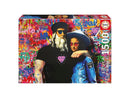 EDUCA - PUZZLE 1500 LEO E LISA, TV BOY 20181