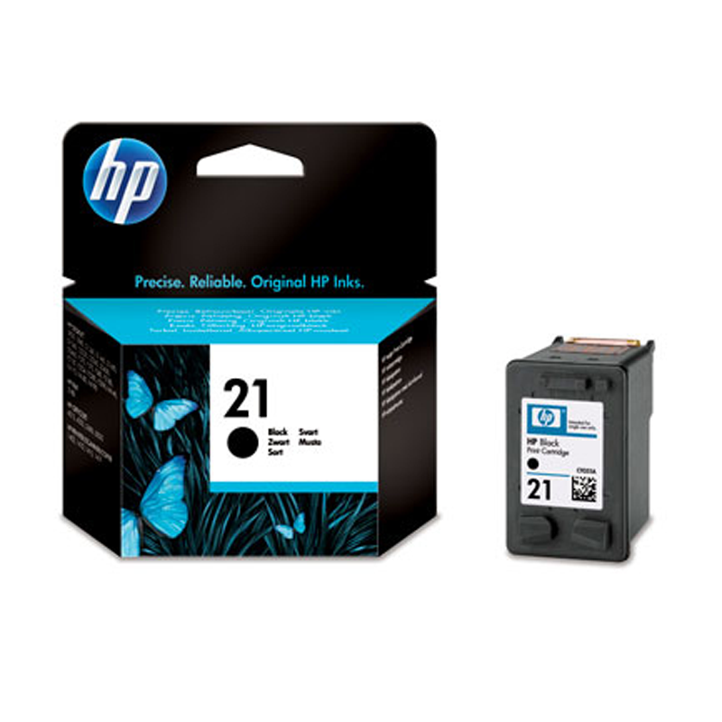 HP Tinteiro Original 21 Preto