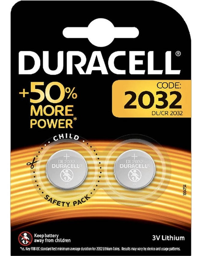 Duracell CR2032 Bateria descartável Lítio