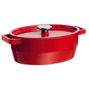 CAÇAROLA PYREX OVAL SC5AC29( 29 CM - 4 LITROS - VERMELHO  )
