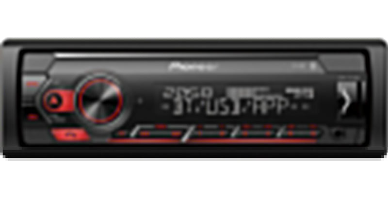 PIONEER AUTO RADIO RDS BLUETOOTH USB AUX ILUM VERMELHA