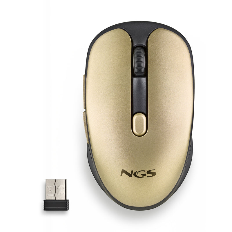 NGS EVO RUST rato Mão direita RF Wireless Ótico 1600 DPI