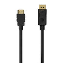 AISENS A125-0551 adaptador de cabo de vídeo 1,5 m DisplayPort HDM