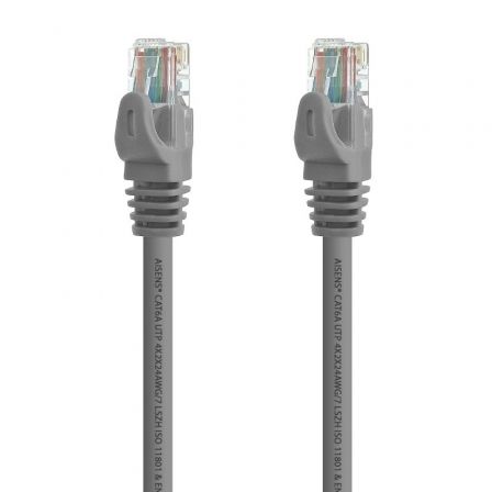 AISENS A145-0328 cabo de rede Cinzento 3 m Cat6a U/UTP (UTP)