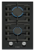 BOSCH DOMINO GAS 30CM VIDRO PRETO