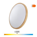 CANDEEIRO DE SUPERFÍCIE CIRCULAR LED 18W 1820LM 4000K Ø33X5,5CM E