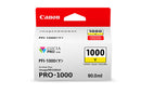 TINTEIRO CANON PFI-1000 DE 80 ML AMARELO