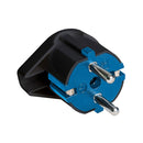 FICHA TIPO F SAÍDA LATERAL 16A 250V T/TL 4,8MM PRETA. SOLERA 6566
