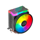 MARS GAMING MCPU33 CPU COOLER, DUAL FRGB, SILENT PWM FAN, 3X HEAT