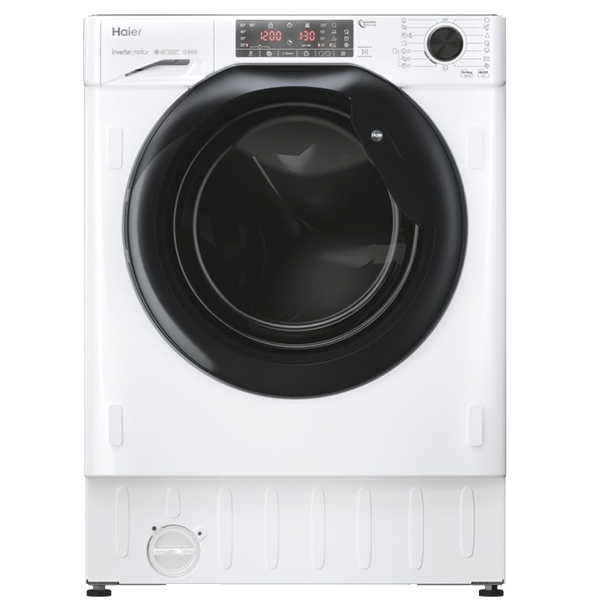 Haier HWDQ90B416FWB máquina de lavar e secar Embutido Carregament