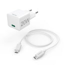 CARGADOR HAMA 00201675 USB-C 20W BLANCO
