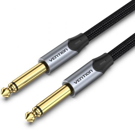 CABLE ESTÉREO VENTION BASHG JACK 6.5 MACHO - JACK 6.5 MACHO 1.5M