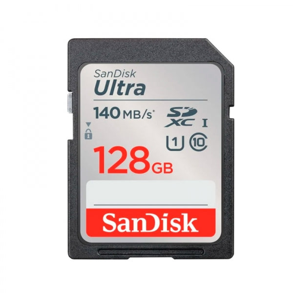 CARTÃO DE MEMORIA SANDISK ULTRA 128GB SD HC UHS-I - SDXC CLASE 10