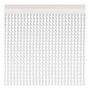 CORTINA PER PORTA MODELO ´´MALTA´´ TRANSPARENTE 90X210CM M63250