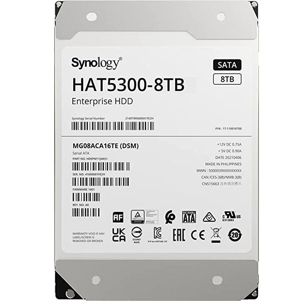 SYNOLOGY DISCO INTERNO SATA 8TB 3.5"